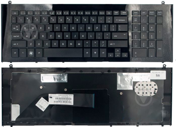 ᐉ Клавиатура PowerPlant для ноутбука HP ProBook 4720s KB310741 черный