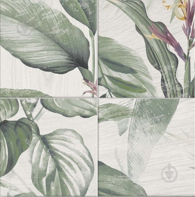 ᐉ Панно Mainzu Bottega Patchwood Mural Spring Leaves set of 36 pc