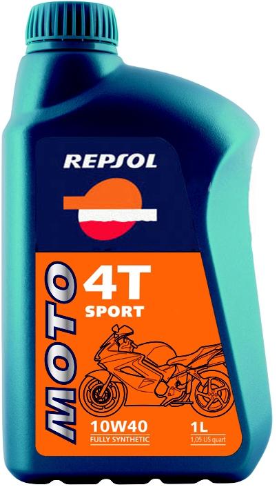 ᐉ Масло моторное 4Т Repsol Moto Sport 4T 10W 40 1л RP180N51