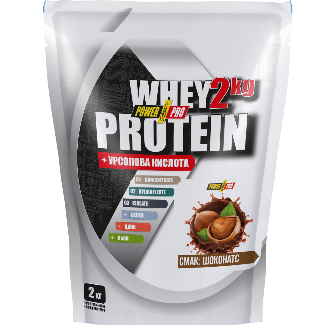 ᐉ Протеин Power Pro Whey Protein Шоконатс 2 кг