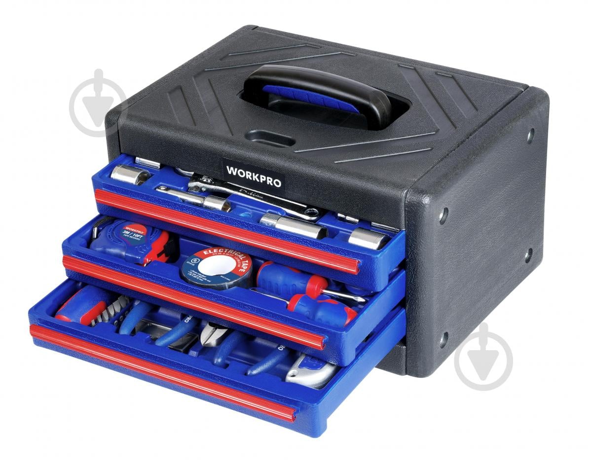 Набір ручного інструменту WORKPRO 125 шт. W009022