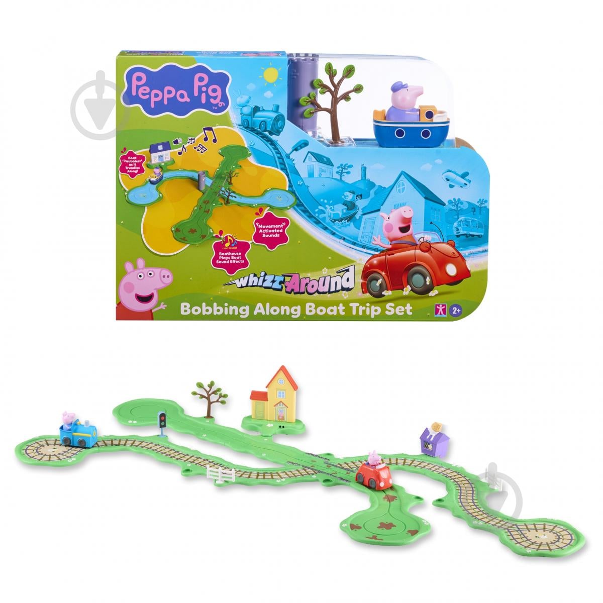 Ігровий набір Peppa Pig Місто свинки Пеппи з фігурками 124609