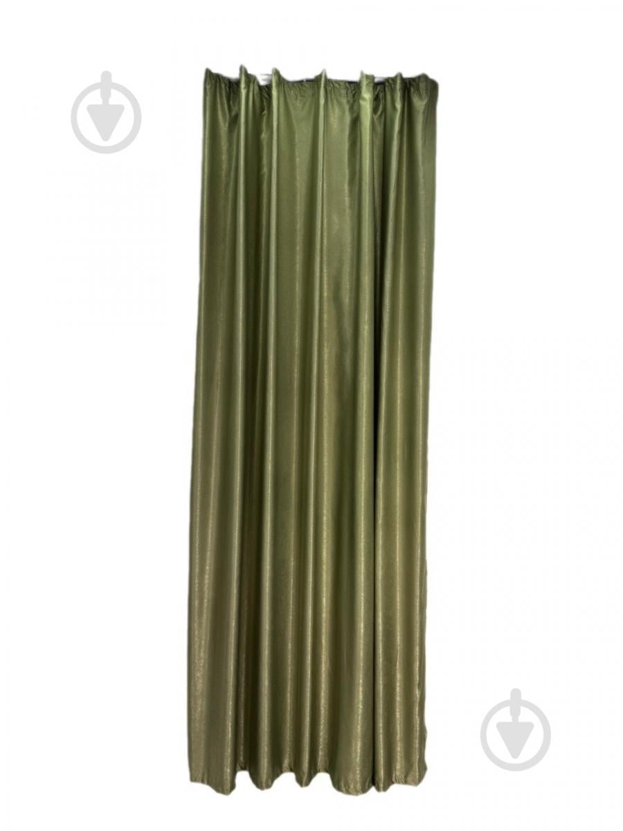 Штора HT 6209-A09 оливкова 200х270 см Velvet