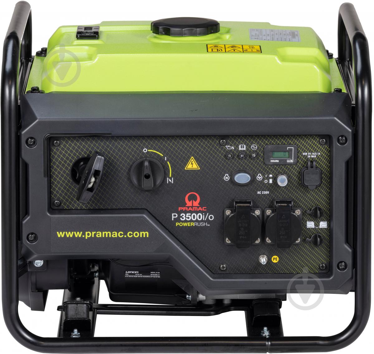 Генератор інверторний PRAMAC 3 кВт / 3,3 кВт 230 В P3500i/o