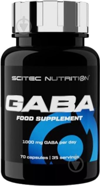 Амінокислотна суміш Scitec Nutrition GABA без смаку 1000 мг 35 порц.