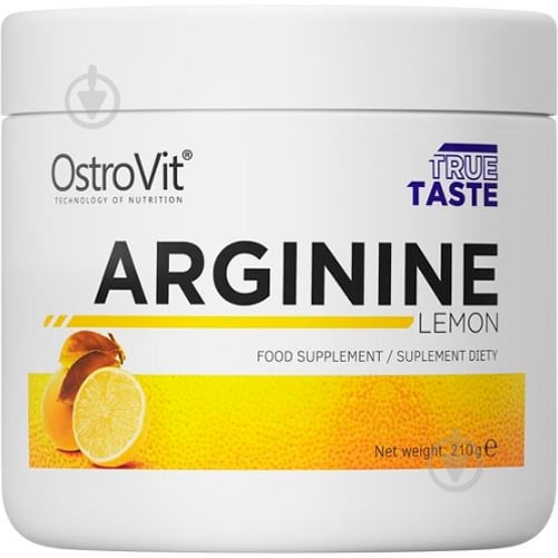 L-аргінін Ostrovit Arginine лимонний 210 г 42 порц.