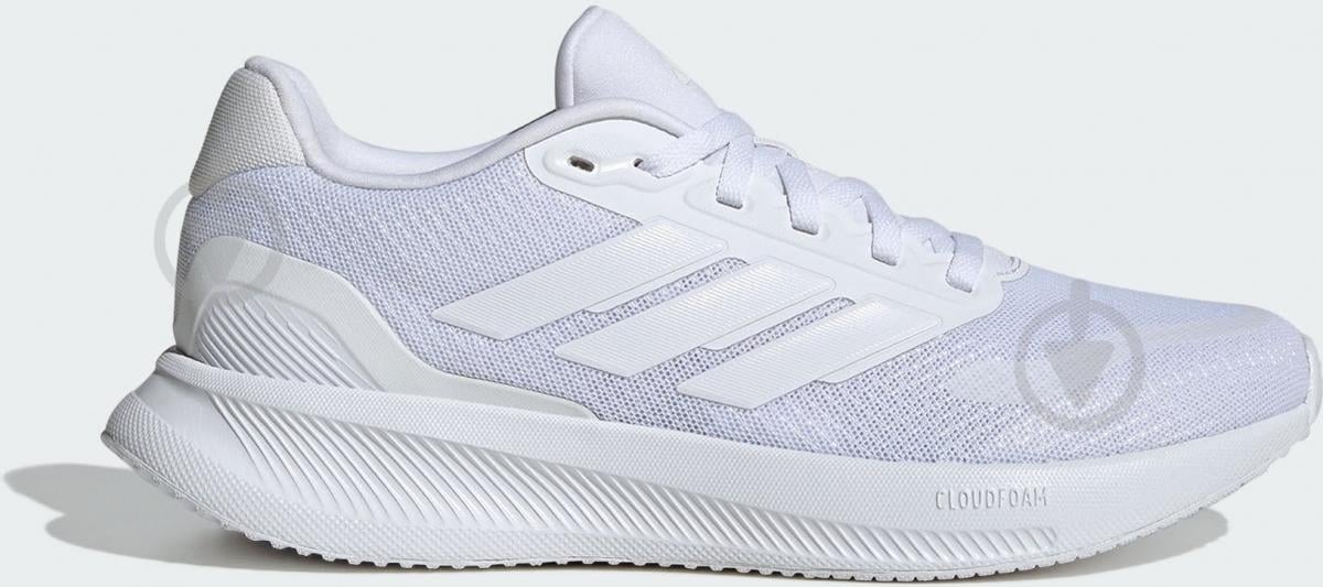 Кросівки жіночі Adidas RUNFALCON 5 W FTWWHT/FTWWHT/FTWWHT IH7760 р.40 2/3 білі