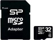 Карта пам'яті Silicon Power MicroSDHC 32GB+SD adapter