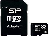 Карта пам'яті Silicon Power MicroSDHC 32GB+SD adapter (SP032GBSTH010V10-SP)