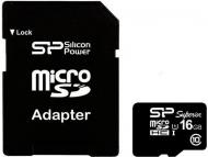 Карта пам'яті Silicon Power MicroSDHC 16GB Class10 UHS-I U1 Elite