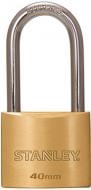 Замок навесной Stanley S742-043 40 мм 81113371401 латунь