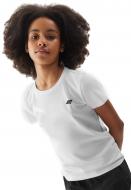 Футболка 4F 4FJWSS24TTSHF1110-10S р.164 білий Футболка 4F 4FJWSS24TTSHF1110-10S р.164 білий