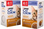 Корм для взрослых кошек Cat Chow Purina Adult с ягненком и зеленой фасолью Промо (4 + 1) 85 г Корм для взрослых кошек Cat Chow Purina Adult с ягненком и зеленой фасолью Промо (4 + 1) 85 г