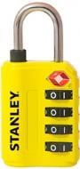Замок навісний кодовий Stanley з індикатором безпеки TSA S742-059 30 мм 81152393401 жовтий Замок навісний кодовий Stanley з індикатором безпеки TSA S742-059 30 мм 81152393401 жовтий
