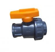 Кран шаровой резьбовой 1/2" ВР ПВХ AQ-63BVSP Automat