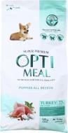 Корм для всех пород Optimeal для щенков всех пород со вкусом индейки 1,5 кг 1,5 кг