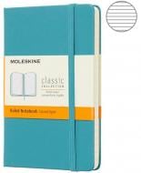 Блокнот Classic 9 х 14 см линия океанский синий (MM710B35) Moleskine