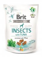 Ласощі Brit Care Crunchy Cracker для собак Insects комахи та тунець 200 г