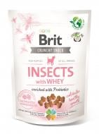 Лакомство Brit Care Crunchy Cracker для щенков Insects насекомые и сыворотка 200 г