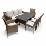 Комплект мебели Matori "Мун премиум" (Обеденный), Matori бежево-коричневый