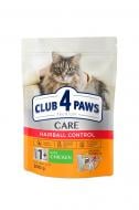 Корм сухой Club 4 Paws с эффектом выведения шерсти из пищеварительного тракта 300 г