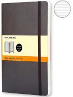 Блокнот Classic 9 х 14 см линия черный мягкий (QP611) Moleskine