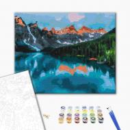 Картина по номерам Скалистые горы Канады 40x50 см BS51440 Brushme