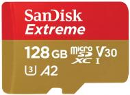 Карта памяти SanDisk microSD 128 ГБ UHS-I Class 3 (U3)Class 10 (SDSQXAA-128G-GN6MN)