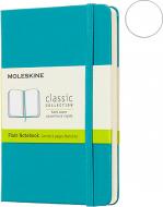 Книга для нотаток Classic 9 х 14 см нелінований океанський синій (QP012B35) Moleskine