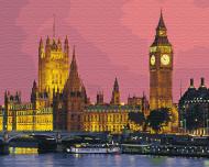 Картина по номерам Ночной Лондон 40x50 см GX27906 Brushme Картина по номерам Ночной Лондон 40x50 см GX27906 Brushme