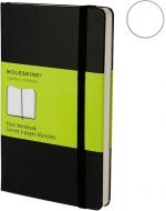 Книга для записей Classic 9 х 14 см нелинованный черный	(QP012) Moleskine