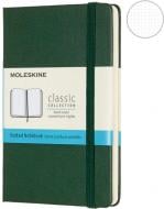 Книга для записей Classic 9 х 14 см точка миртовый зеленый	(MM713K15) Moleskine