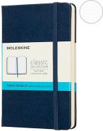 Книга для записей Classic 9 х 14 см точка сапфир	(MM713B20) Moleskine