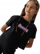 Футболка 4F 4FJWSS24TTSHF1151-20S р.140 черный