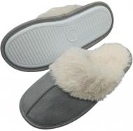Тапки домашние La Nuit Home Алма р.38/39 серый