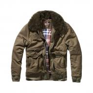 Куртка Brandit Perry Moleskin winterjacket XL Оливковая (9443.1-XL)