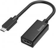 Адаптер Hama USB-C to HDMI Ultra HD 4K black (00200315)