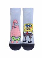 Носки унисекс Conte-Kids 3074 Spongebob (средней длины) 641 р.13-14 Сірий-Блакитний