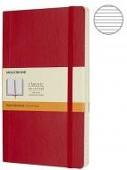 Блокнот Classic 13 х 21 см линия красный мягкий (QP616F2) Moleskine