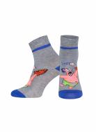 Носки унисекс Conte-Kids 3074 Spongebob (средней длины) 642 р.17-18 серый меланж