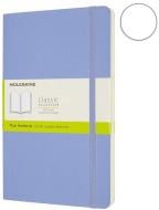 Блокнот Classic 13 х 21 см нелинованный голубая гортензия мягкий (QP618B42) Moleskine