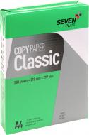 Папір офісний A4 70 г/м Seven Plus Classic 500 аркушів (упаковка 5 од.) білий Папір офісний A4 70 г/м Seven Plus Classic 500 аркушів (упаковка 5 од.) білий