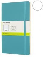 Блокнот Classic 13 х 21 см нелінований океанський синій м'який (QP618B35) Moleskine