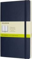 Книга для записей Classic 13 х 21 см нелинованный сапфир мягкий (QP618B20) Moleskine