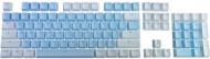 Набор кейкапов Hator PBT ENG Sweety Edition белый с голубым (HTS-131)