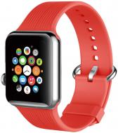 Ремешок Promate Silica-38 силиконовый для Apple Watch 38-40 мм red silica-38.red