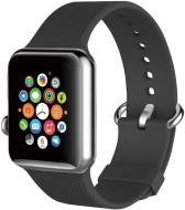 Ремешок Promate Silica-42 силиконовый для Apple Watch 42-44 мм grey silica-42.grey