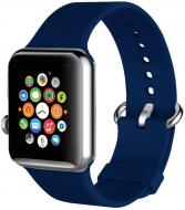 Ремешок Promate Silica-42 силиконовый для Apple Watch 42-44 мм blue silica-42.blue