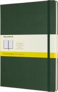 Книга для нотаток Classic 19 х 25 см клітинка миртова зелений (QP091K15) Moleskine