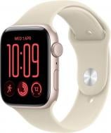 Смарт-часы Apple Watch SE 3 GPS 40mm Starlight Aluminium Case with Sand Sport Band - S/M (MJKR4RK/A)